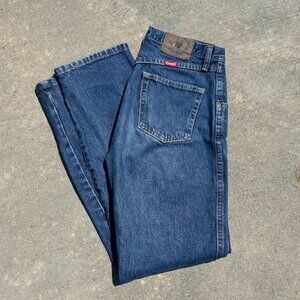 Blue Denim Wrangler Jeans